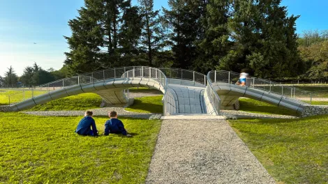 puente sustentable y amigable con el ambiente con holcim